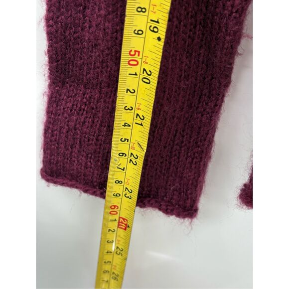 Wooden Ships Sweater Roll Neck Women XS Purple Maroon Pullover‎ Mohair Wool - Picture 7 of 9